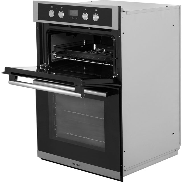 Image of Hotpoint Class 2 DD2844CBL Built In Electric Double Oven - Black - A/A Rated