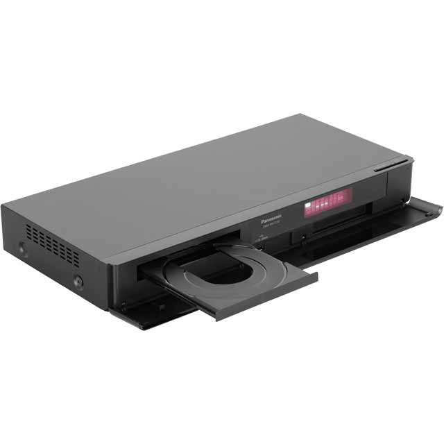 Image of Panasonic DMR-PWT550EB Blu-Ray Player and HDD Recorder with Freeview Play, Black