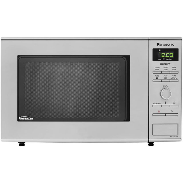 Image of PANASONIC NN-SD27HSBPQ Solo Microwave - Stainless Steel, Stainless Steel