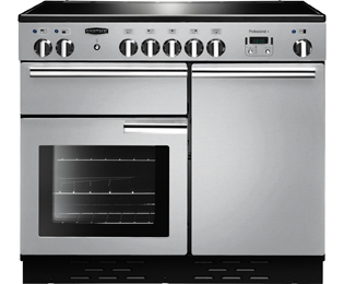 Image of Rangemaster Professional Plus PROP100EISS/C 100cm Electric Range Cooker with Induction Hob - Stainless Steel - A/A Rated