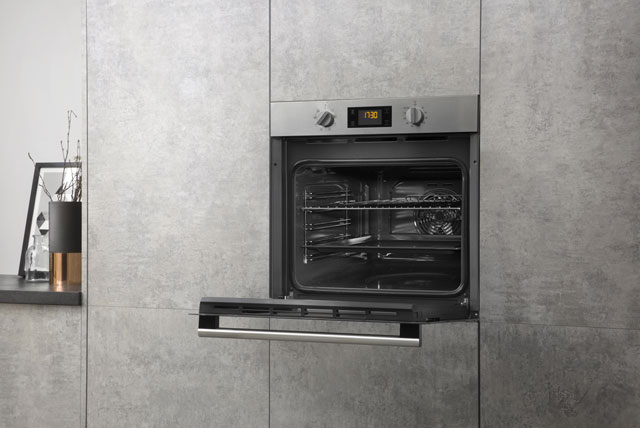 Image of Hotpoint Class 4 SA4544HIX Built In Electric Single Oven - Stainless Steel - A Rated