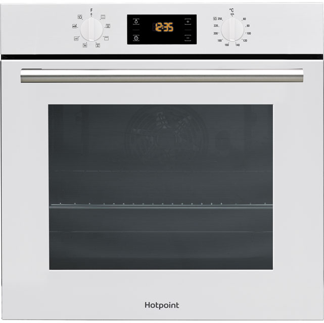 Image of Hotpoint Class 2 SA2540HWH Built In Electric Single Oven - White - A Rated