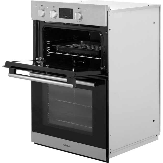 Image of Hotpoint Class 2 DD2540IX Built In Electric Double Oven - Stainless Steel - A/A Rated