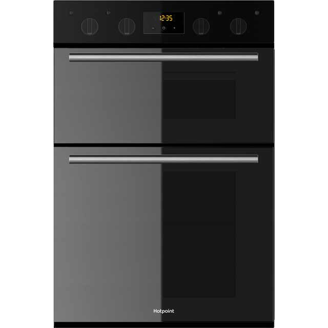 Image of Hotpoint Class 2 DD2540BL Built In Electric Double Oven - Black - A/A Rated