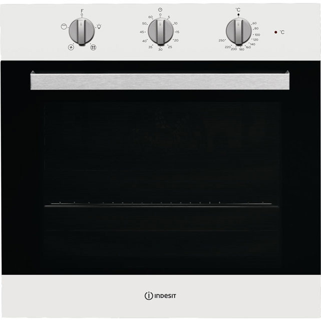Image of Indesit Aria IFW6330WH Built In Electric Single Oven - White - A Rated